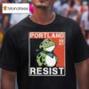Protect The Frogs Portland Frog T Shirt