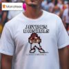 Quaterback Jayden Daniels Su Tigers Football Retro Baller T Shirt