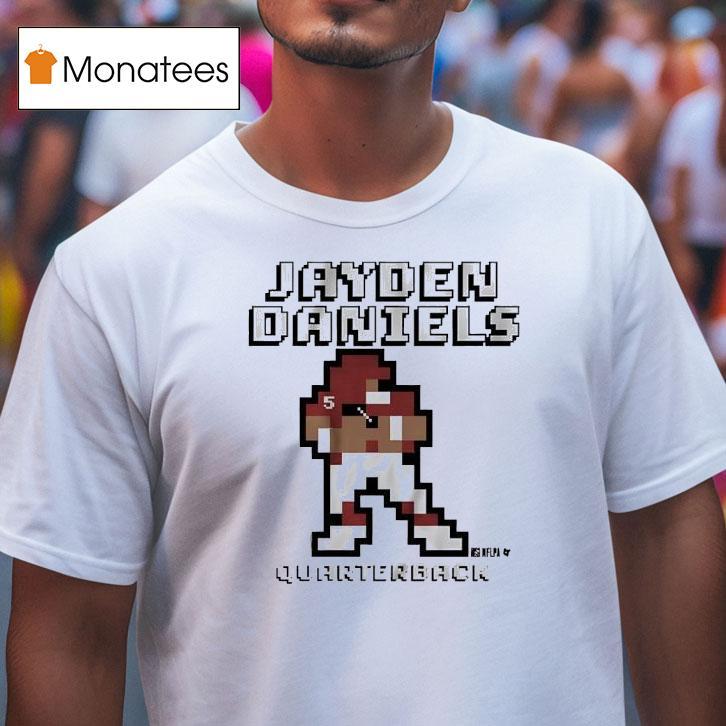 Quaterback Jayden Daniels Su Tigers Football Retro Baller T Shirt Quaterback Jayden Daniels Su Tigers Football Retro Baller T Shirt
