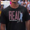 Real Jt Realmuto Philadelphia Baseball Signature T Shirt