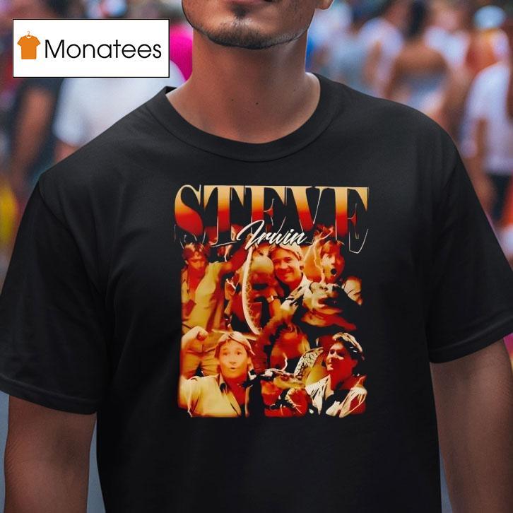 Rhea Ripley Steve Irwin Vintage T Shirt Rhea Ripley Steve Irwin Vintage T Shirt