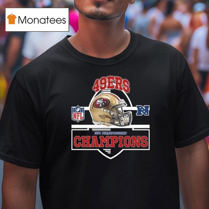 San Francisco Ers Are Nfc Championship Champions Nfl Playoffs Team Helme T Shirt San Francisco Ers Are Nfc Championship Champions Nfl Playoffs Team Helme T Shirt
