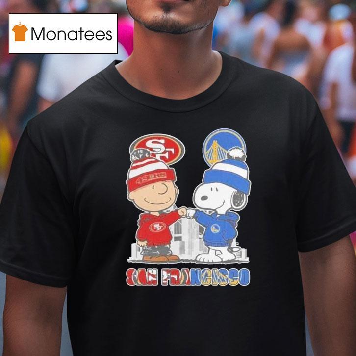 San Francisco Ers Golden State Warriors Peanuts Christmas T Shirt San Francisco Ers Golden State Warriors Peanuts Christmas T Shirt