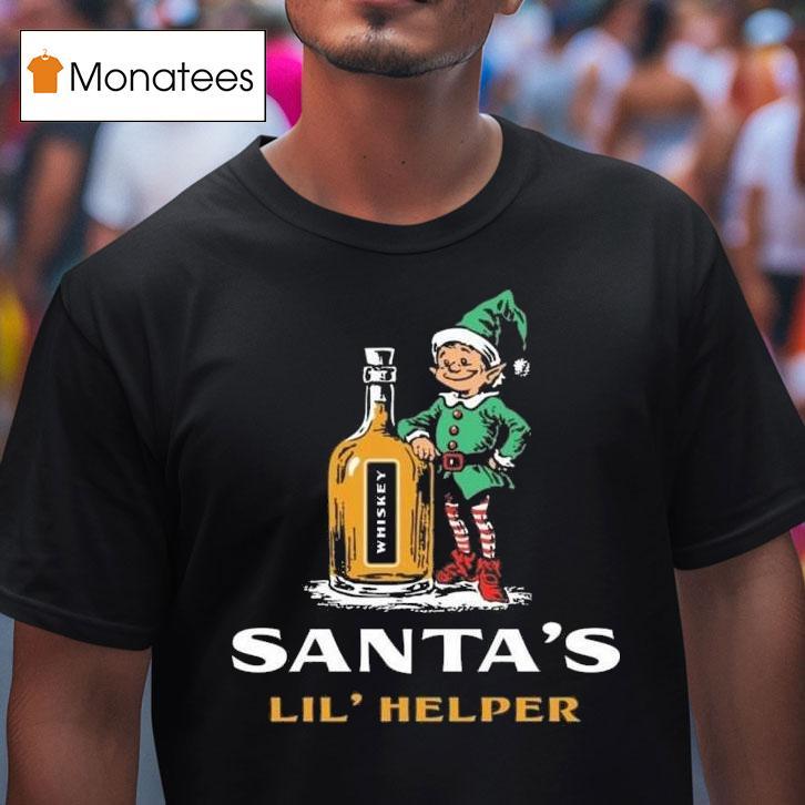 Santa S Lil Helper Christmas T Shirt Santa S Lil Helper Christmas T Shirt
