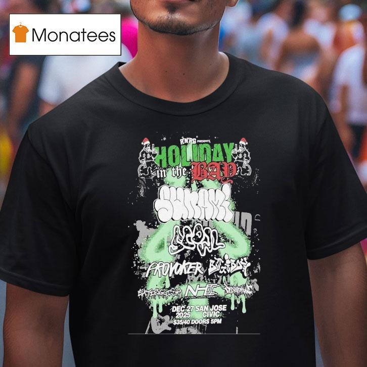 Scowl Sunami Dec San Jose Civic San Jose Ca Holiday Christmas T Shirt Scowl Sunami Dec San Jose Civic San Jose Ca Holiday Christmas T Shirt