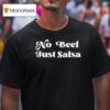 Selena Gomez Wearing No Beef Just Salsa T Shirt