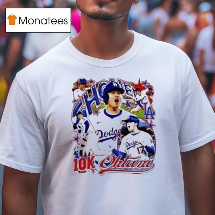 Shohei Ohtani K Los Angeles Dodgers T Shirt Shohei Ohtani K Los Angeles Dodgers T Shirt