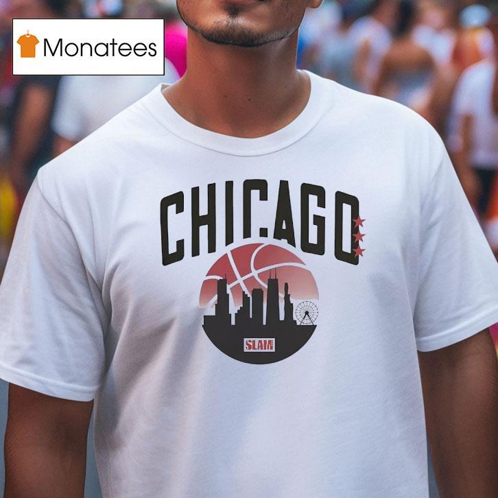 Slam Chicago City Basketball T Shirt Slam Chicago City Basketball T Shirt