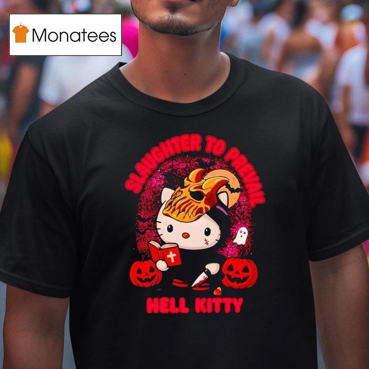 Slaughter To Prevail Hell Kitty Halloween T Shirt Slaughter To Prevail Hell Kitty Halloween T Shirt