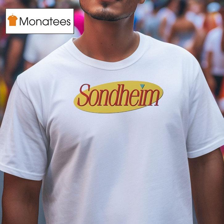 Sondheim Style Seinfeld Logo T Shirt Sondheim Style Seinfeld Logo T Shirt