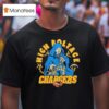 Star Wars X Los Angeles Chargers Emperor Palpatine High Voltage Chargers T Shirt