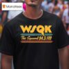 Stranger Things Season Wsqk The Squawk Fm Retro Logo T Shirt
