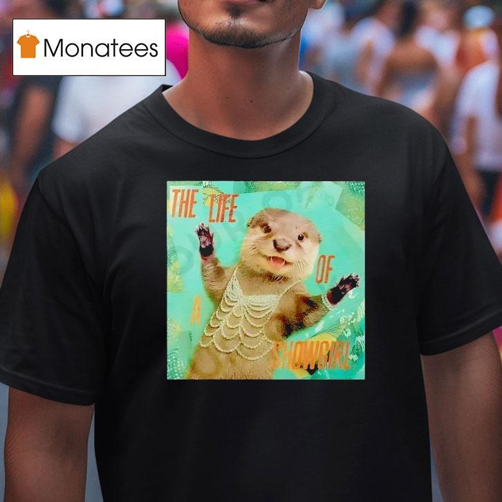 Taylor Otter The Life Of A Showgirl Album T Shirt Taylor Otter The Life Of A Showgirl Album T Shirt