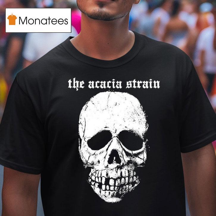 The Acacia Strain Skull Mask T Shirt The Acacia Strain Skull Mask T Shirt