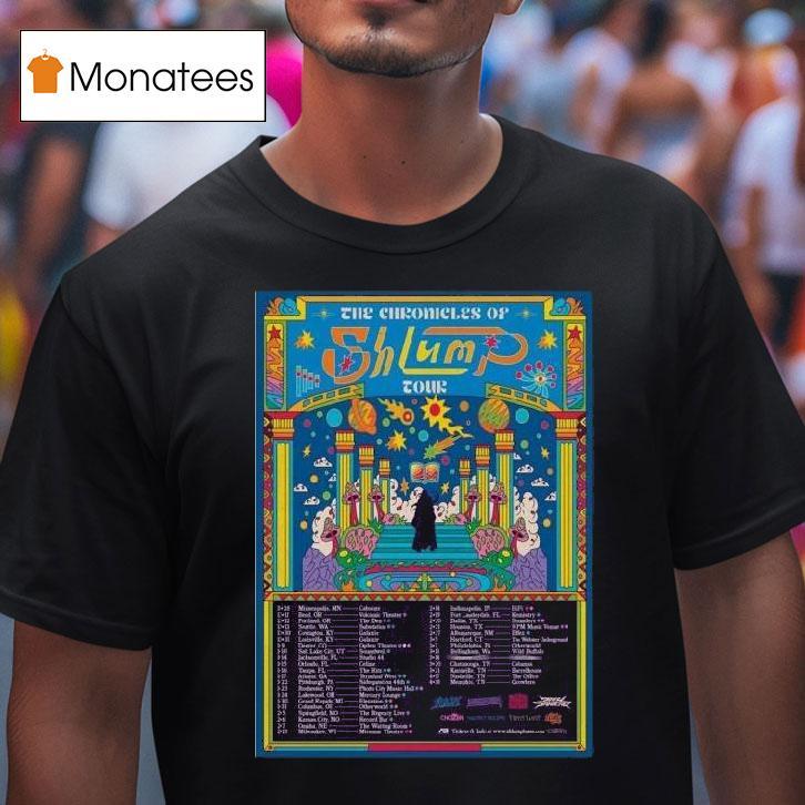 The Chronicles Of Shlump Tour T Shirt The Chronicles Of Shlump Tour T Shirt