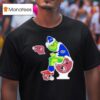 The Grinch Florida Gators Sitting On Toilet Florida State Seminoles Xmas Holiday Christmas T Shirt