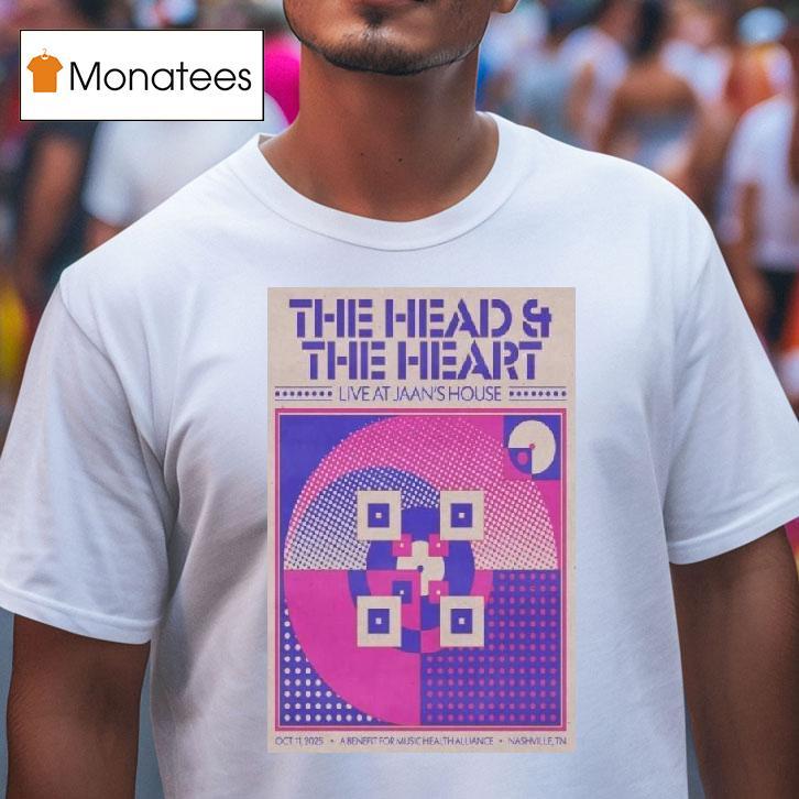 The Head And The Heart Nashville Tn T Shirt The Head And The Heart Nashville Tn T Shirt