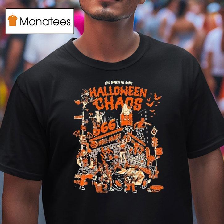 The Monster Gang Halloween Chaos T Shirt The Monster Gang Halloween Chaos T Shirt