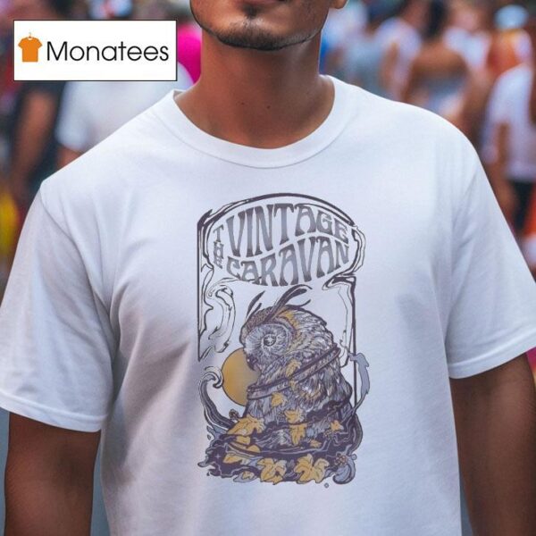 The Vintage Caravan Owl T Shirt