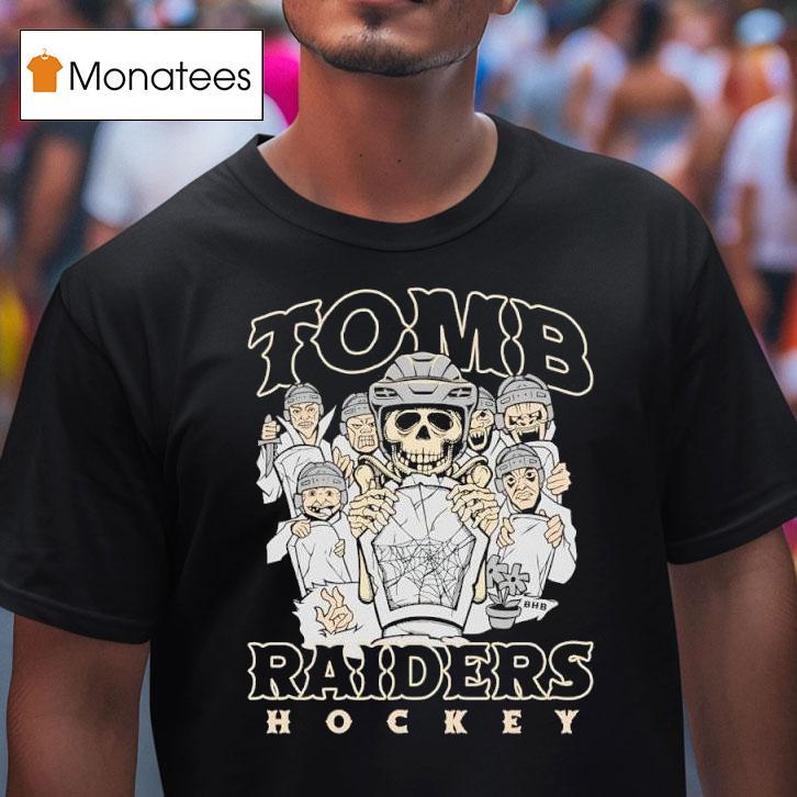 Tomb Las Vegas Raiders Hockey Halloween Skeleton T Shirt Tomb Las Vegas Raiders Hockey Halloween Skeleton T Shirt