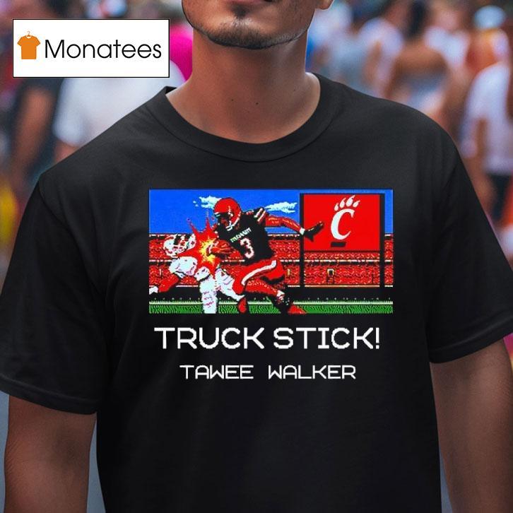 Truckstick Tawee Walker Cincinnati Bearcats T Shirt Truckstick Tawee Walker Cincinnati Bearcats T Shirt