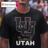 Utah Utes Dia De Los Muertos T Shirt