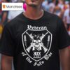 Veteran Of The Info War Skull T Shirt