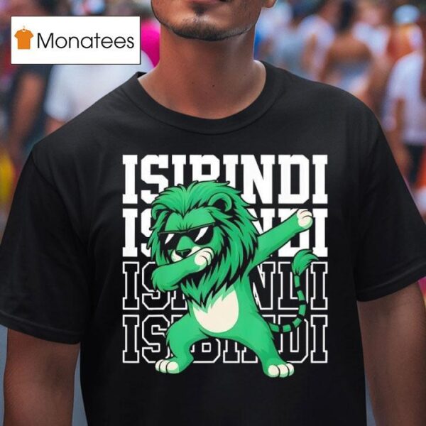 Vintage Isibindi Name Dab Cool Animal T Shirt