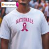 Washington Nationals Mlb Breast Cancer Awareness T Shirt