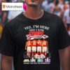 Yes I M Old But I Saw Kansas City Chiefs Greatness Thank You For The Memories Super Bowl Signatures T Shirt