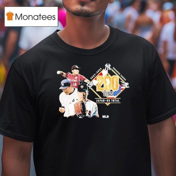 Yomiuri Masahiro Wins Japan Us Total Mlb T Shirt