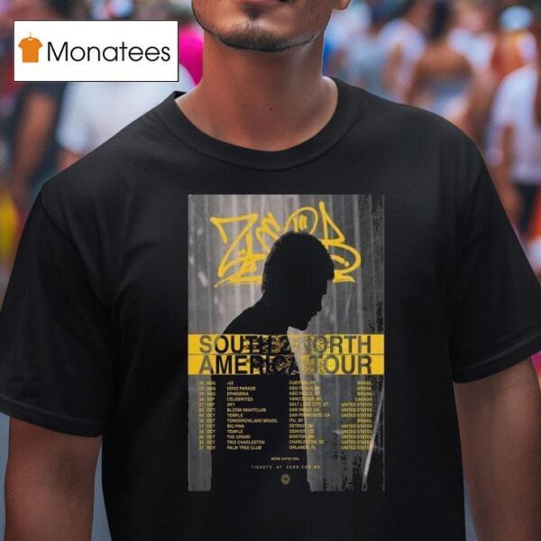 Zerb South North America Fall Tour Dates T Shirt