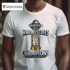 World Series Champions Los Angeles Dodgers Trophy T Shirt