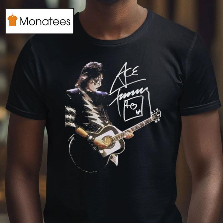 Ace Frehley Tribute Memorial To The Spaceman Kiss Guitar Legend Vintage Style Band Classic Rock Fan Gif T Shirt Ace Frehley Tribute Memorial To The Spaceman Kiss Guitar Legend Vintage Style Band Classic Rock Fan Gif T Shirt