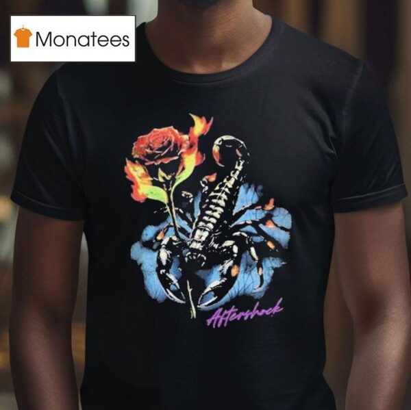 Aftershock Lightning Strike Scorpion T Shirt