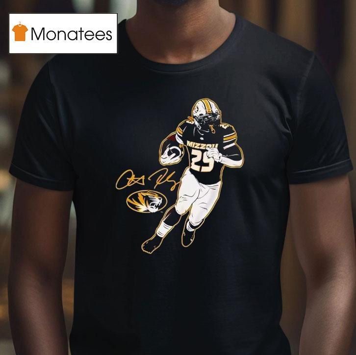 Ahmad Hardy Missouri Tigers Football Caricature Player T Shirt Ahmad Hardy Missouri Tigers Football Caricature Player T Shirt