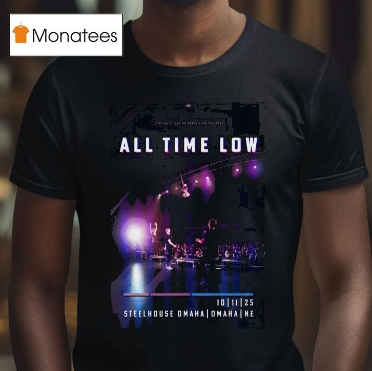 All Time Low October Slhouse Omaha Ne T Shirt All Time Low October Slhouse Omaha Ne T Shirt