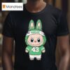 American Football Labubu Mascot Philadelphia Eagles T Shirt