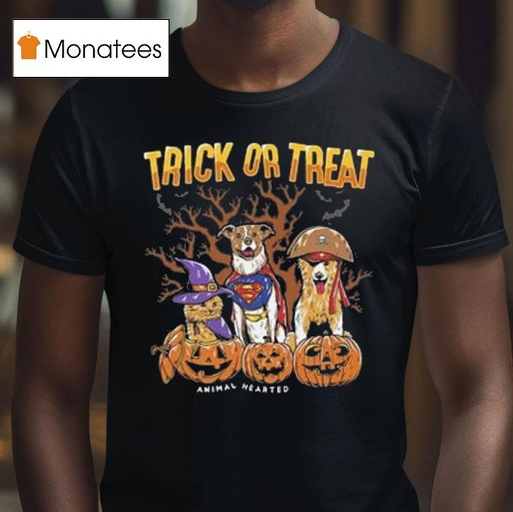 Animal Heater Trick Or Treat Halloween T Shirt Animal Heater Trick Or Treat Halloween T Shirt