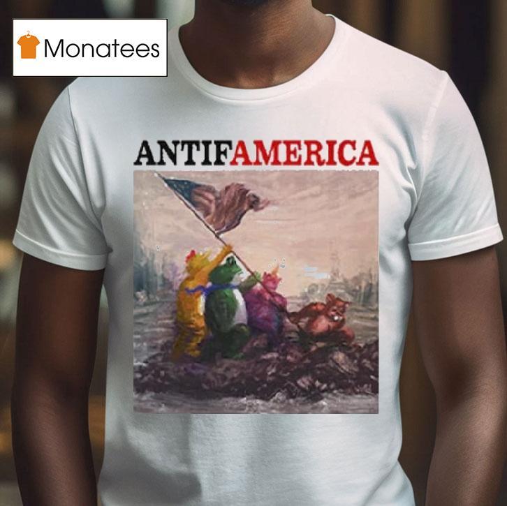 Antifamerica Portland Frog T Shirt Antifamerica Portland Frog T Shirt