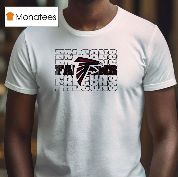 Atlanta Falcons Th Season Repeat Logo T Shirt Atlanta Falcons Th Season Repeat Logo T Shirt