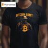 Bitcoin Army Logo T Shirt