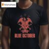 Blue October Heart X Eagle T Shirt