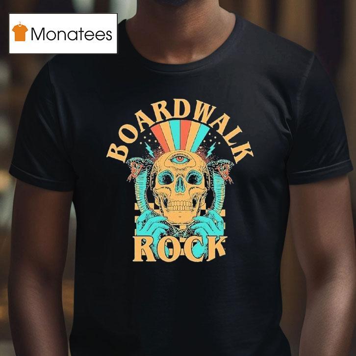 Boardwalk Rock Festival May Ocean City Md Skull Snake Eye T Shirt Boardwalk Rock Festival May Ocean City Md Skull Snake Eye T Shirt