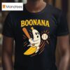 Boonana Baseball Funny Halloween Ghost Spooky Banana Costume T Shirt