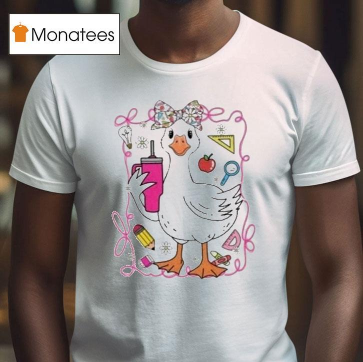 Brooke And Bear Back To School Goose T Shirt Brooke And Bear Back To School Goose T Shirt