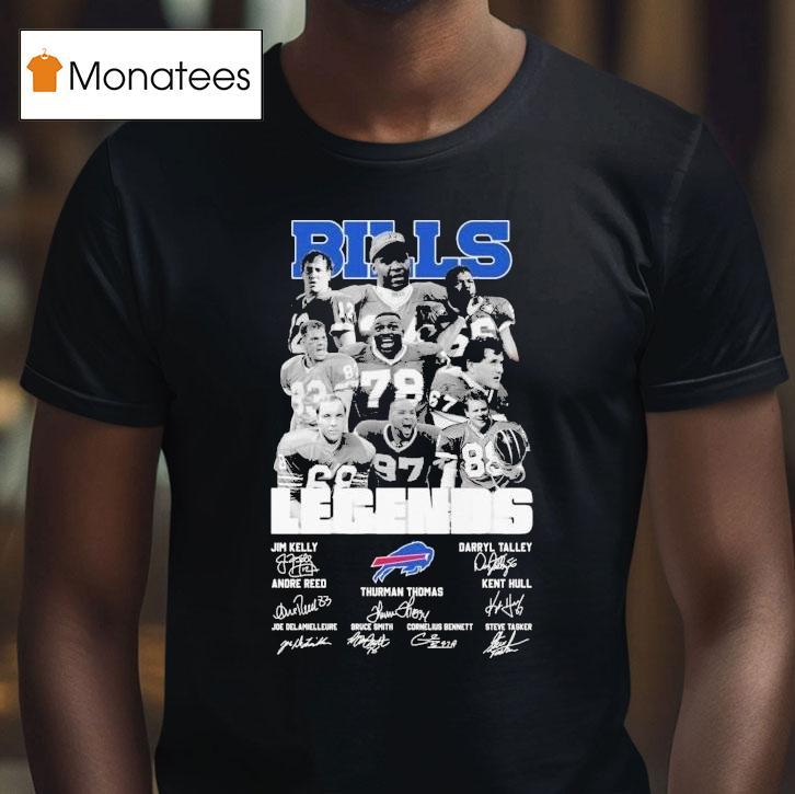 Buffalo Bills Legends Signatures T Shirt Buffalo Bills Legends Signatures T Shirt