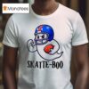 Cam Skattebo Skatte Boo Ghost New York Giants Halloween T Shirt