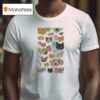 Cat Emoticons Graphic T Shirt