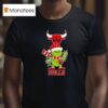 Chicago Bulls X Grinch Santa Nba Christmas T Shirt